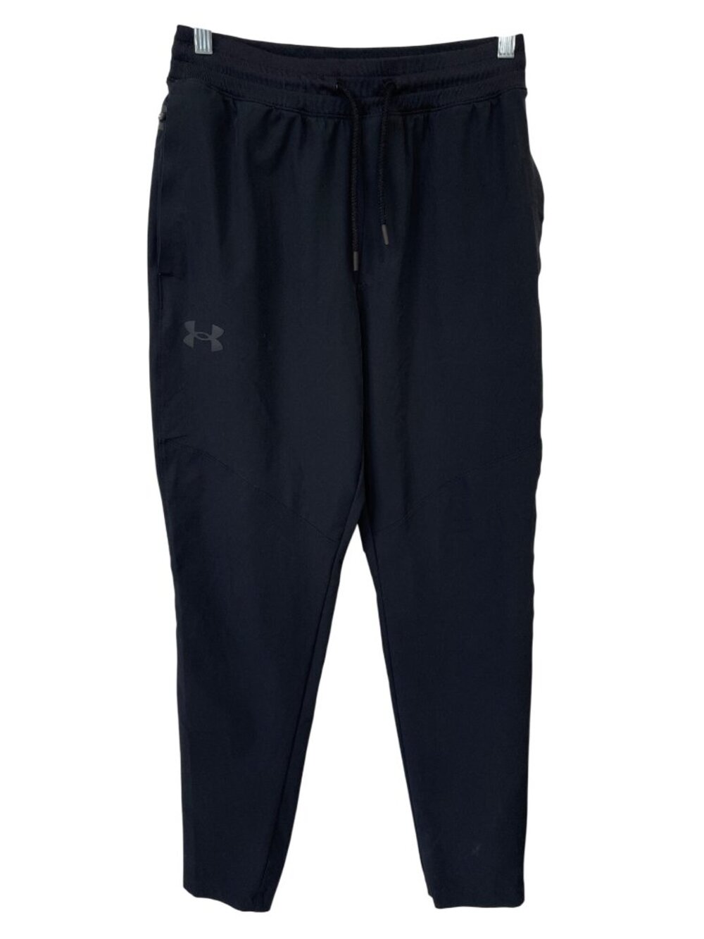 Under Armour Jogger Pants Medium Pull On Drawstring Black Gym Workout Athleisure